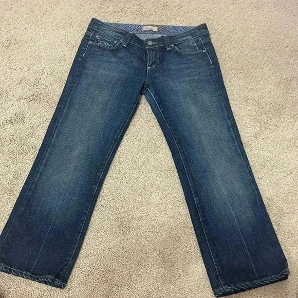 Paige Laurel Canyon Jean Capris Size 28 - Picture 3 of 9